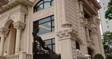 吐鲁番黄金麻别墅外墙异形定制