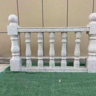 吐鲁番芝麻白阳台栏杆 花岗岩栏杆