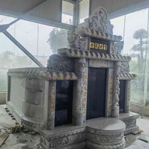 吐鲁番套墓 墓碑 围坟石 异形定制