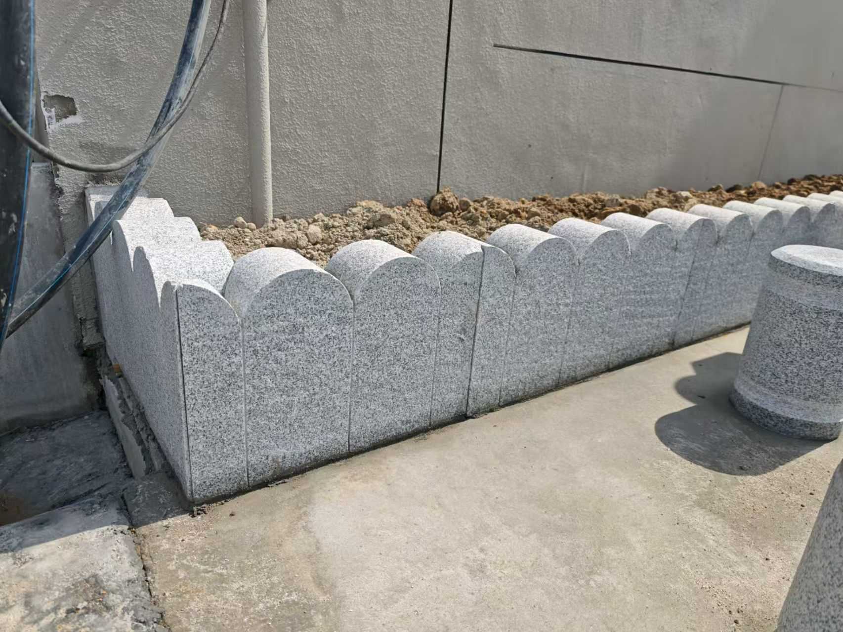 吐鲁番芝麻白花边石  围边石