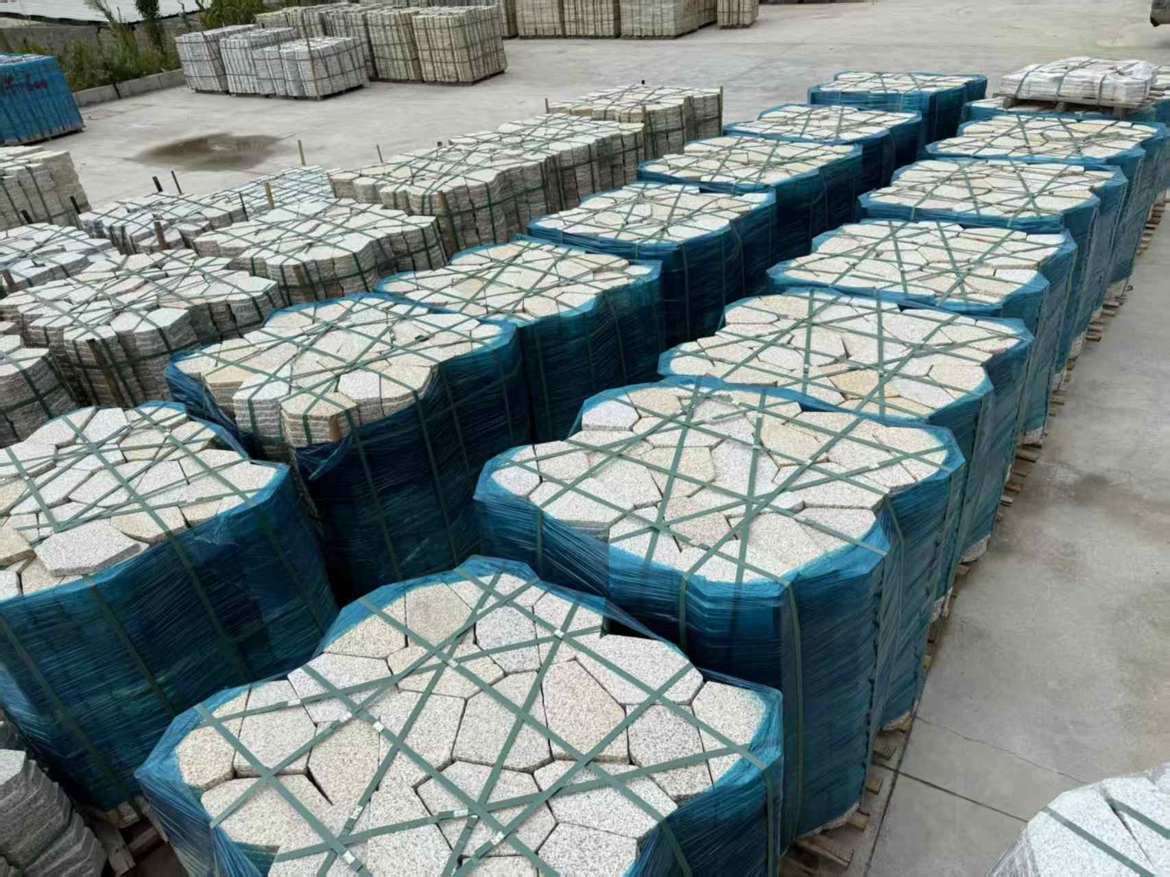 吐鲁番黄金麻冰裂纹 碎拼