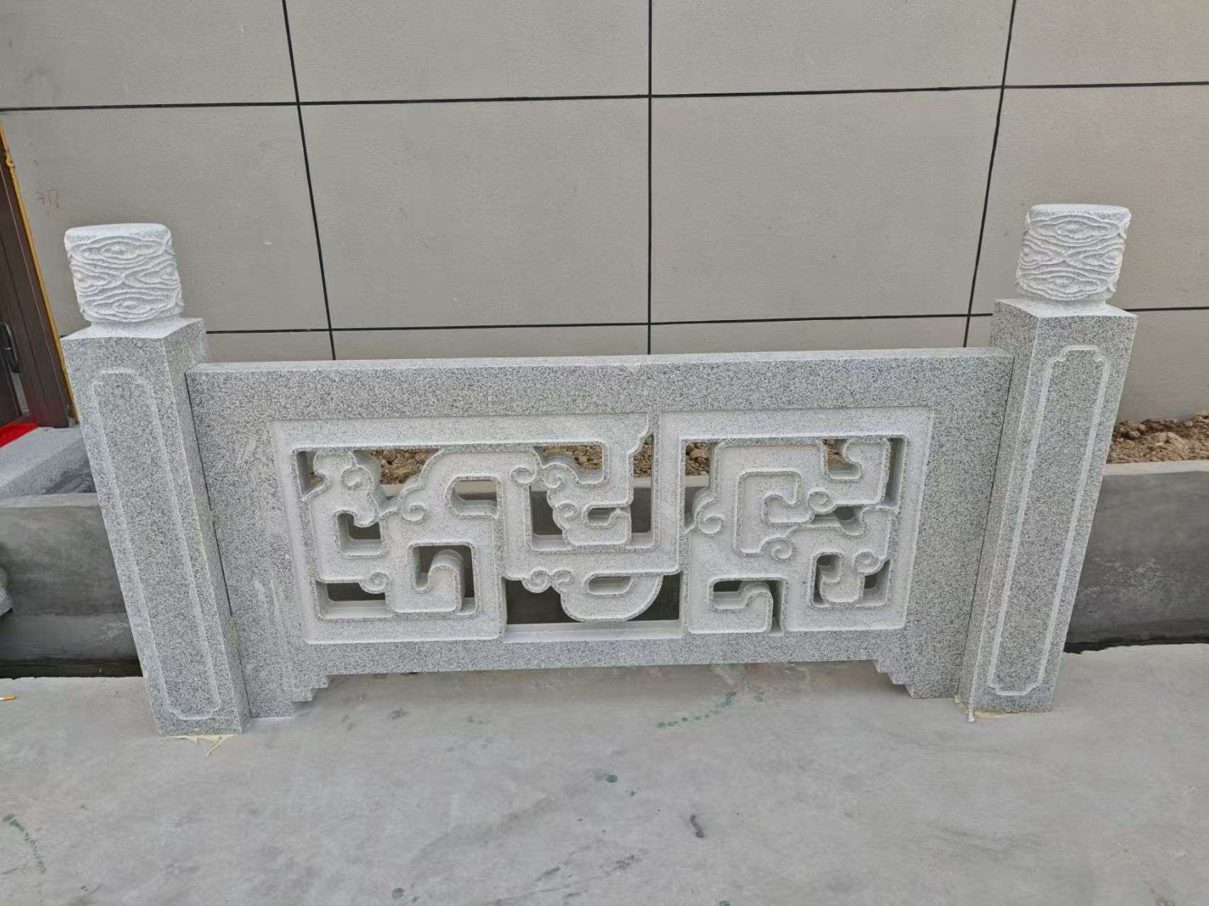 吐鲁番芝麻白河道栏杆 桥栏杆