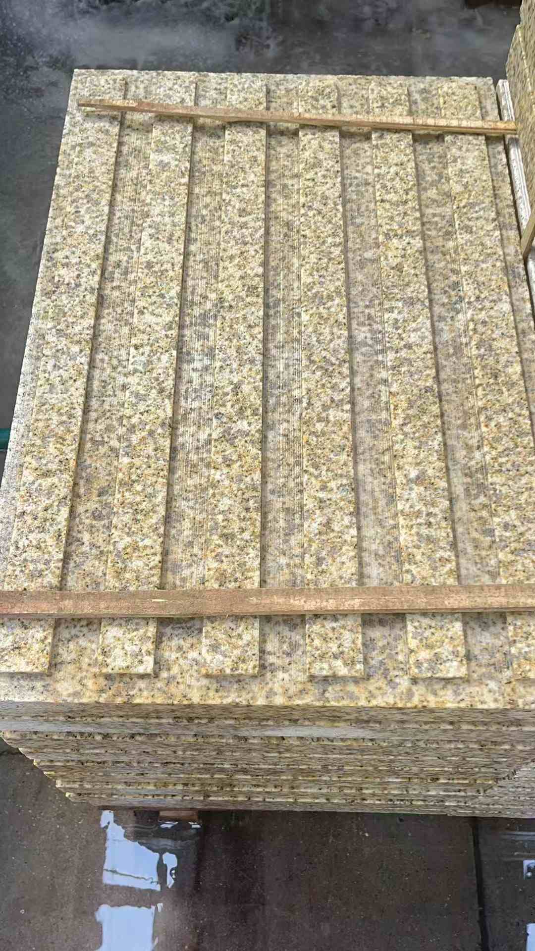 吐鲁番黄金麻盲道 石材盲道